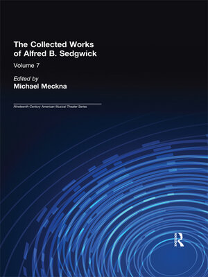 cover image of The Collected Works of Alfred B. Sedgwick